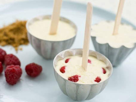 Lemon puddin' pops