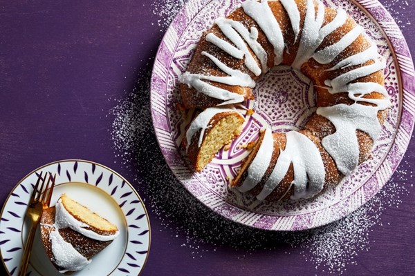 Lemon quinoa cake