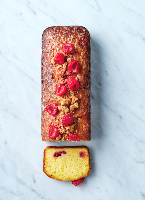Lemon raspberry loaf