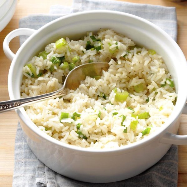 Lemon rice pilaf