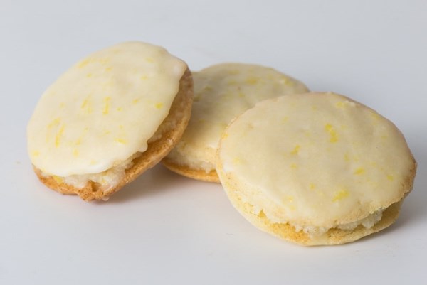 Lemon ricotta buttercream sandwich cookies