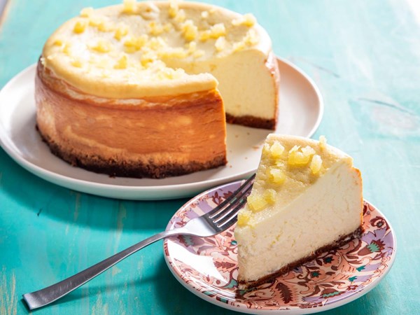 Lemon-ricotta cheesecake 