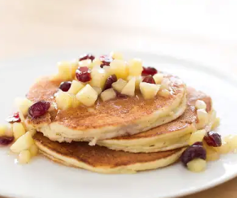 Lemon ricotta pancakes
