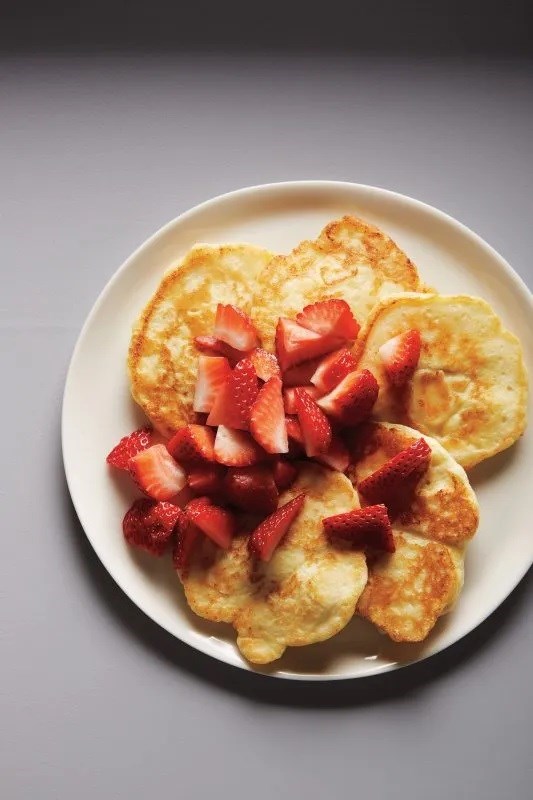 Lemon-ricotta pancakes