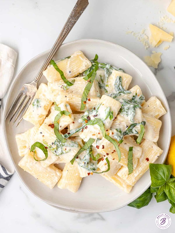 Lemon ricotta pasta