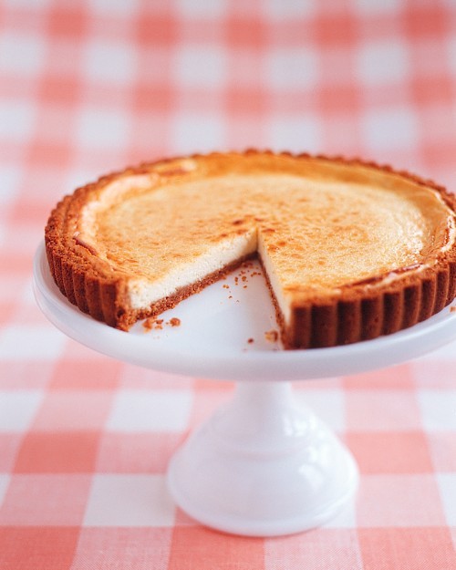 Lemon ricotta tart