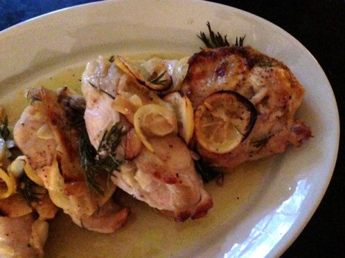 Lemon-rosemary chicken breasts