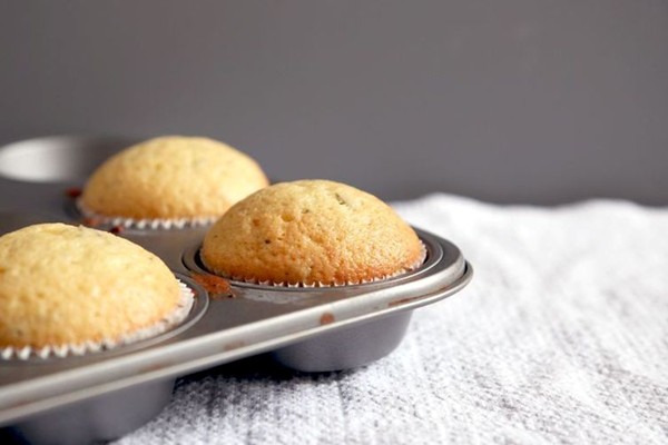 Lemon rosemary muffins