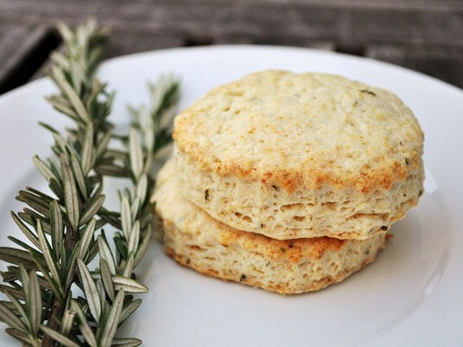 Lemon rosemary scones
