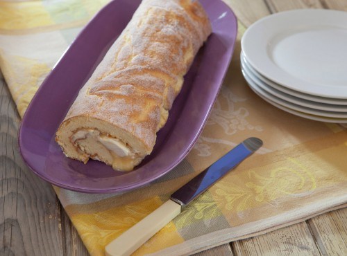 Lemon roulade