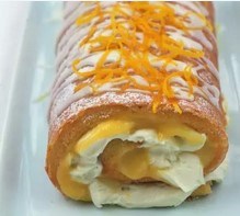 Lemon roulade