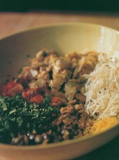 Lemon sauce with spaghettini