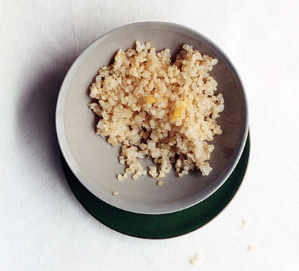 Lemon-scented quinoa