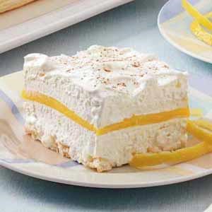 Lemon Schaum torte
