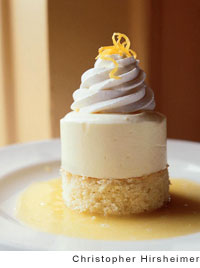 Lemon semifreddo