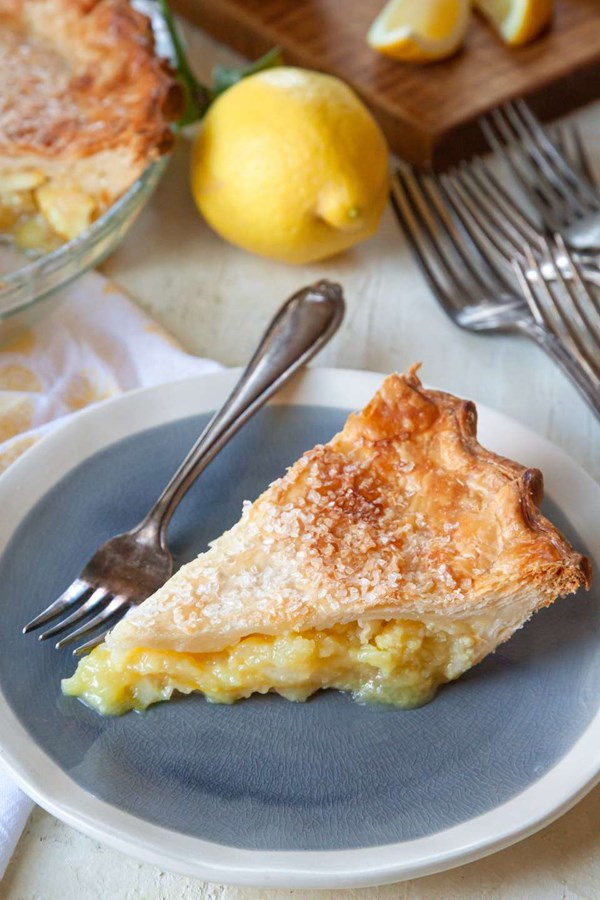 Lemon Shaker pie