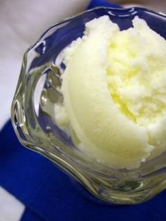 Lemon sherbet