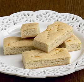 Lemon shortbread