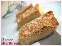 Lemon shortbread