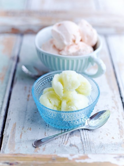 Lemon sorbet