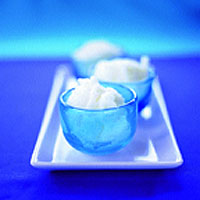 Lemon sorbet