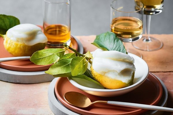 Lemon sorbet