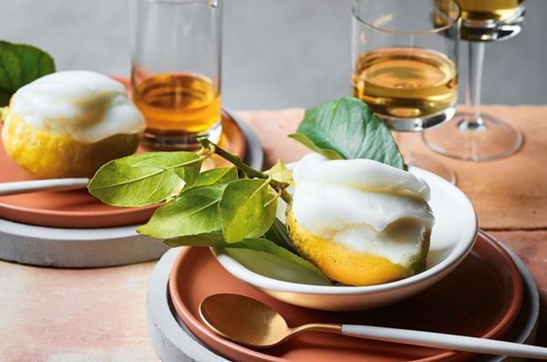 Lemon sorbet