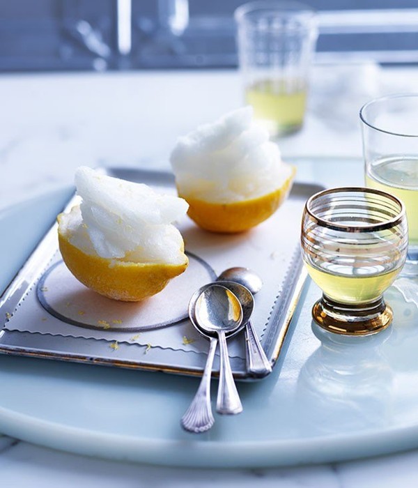 Lemon sorbetto