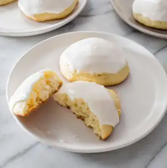 Lemon sour cream cookies
