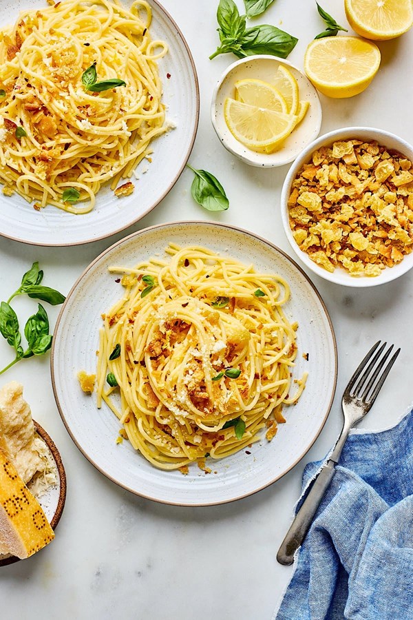 Lemon spaghetti