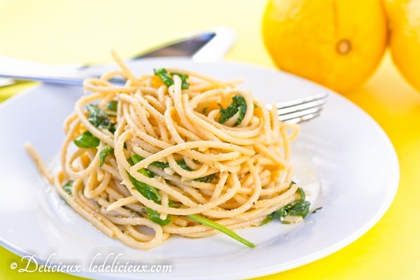 Lemon spaghetti