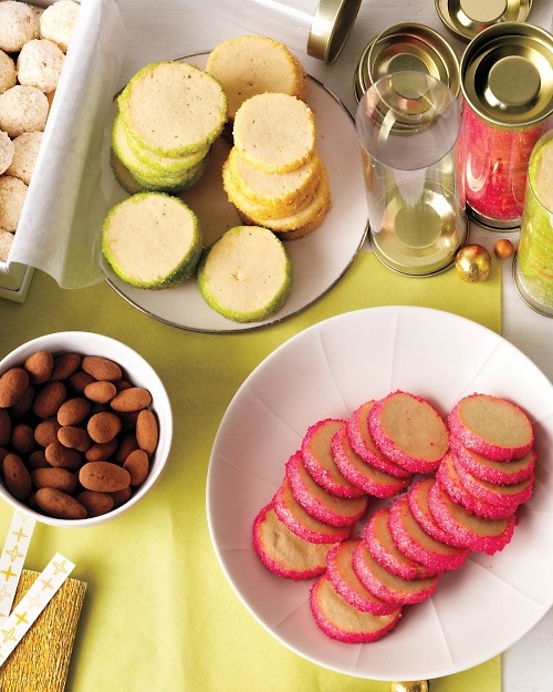 Lemon spice butter cookies