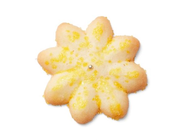 Lemon spritz cookies 