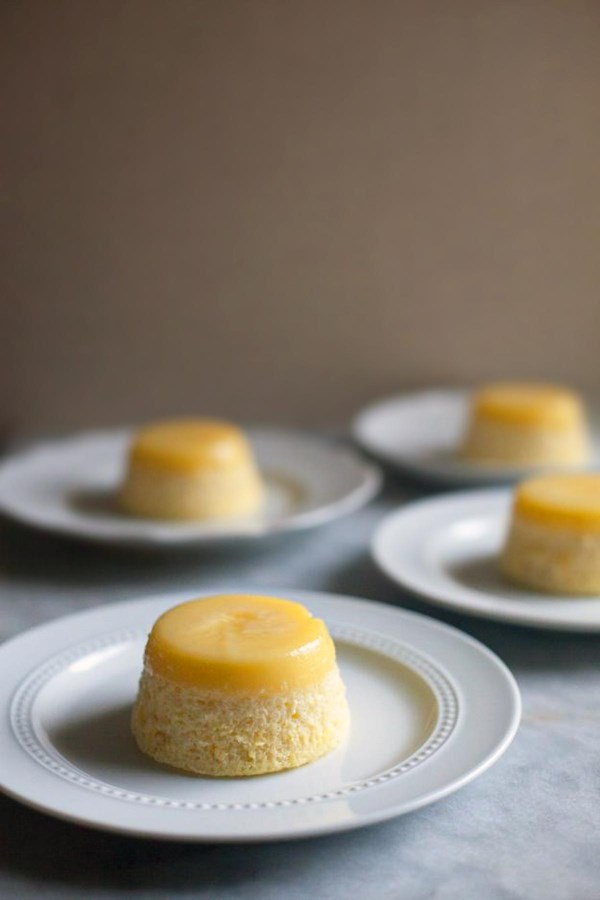 Lemon steamed pudding