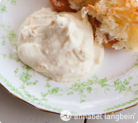 Lemon syllabub