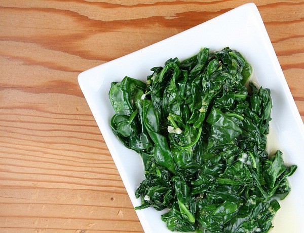 Lemon-thyme spinach