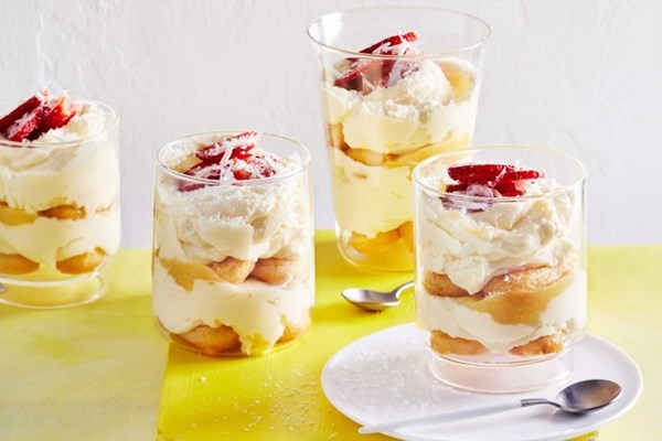 Lemon tiramisu
