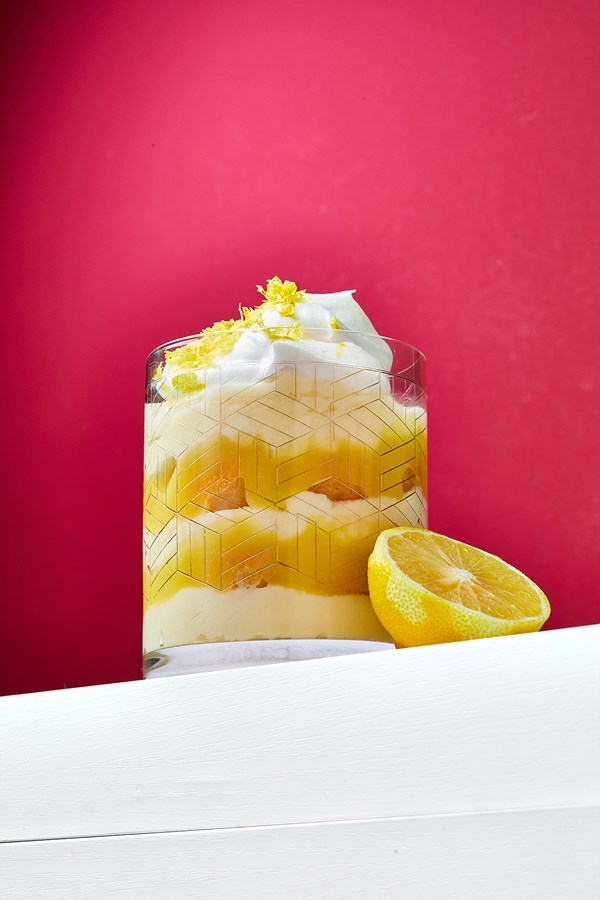 Lemon tiramisu