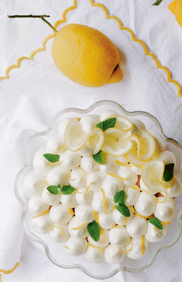 Lemon tiramisu