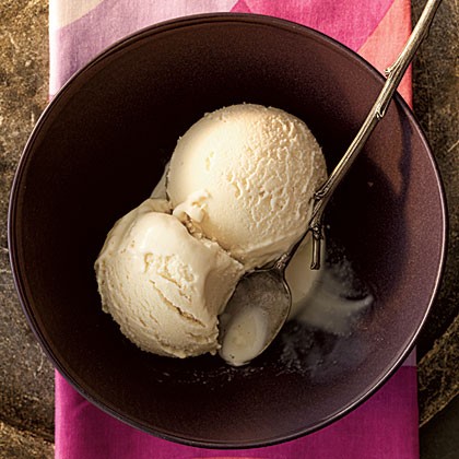 Lemon verbena ice cream