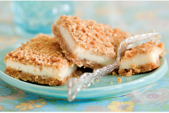 Lemon walnut bar