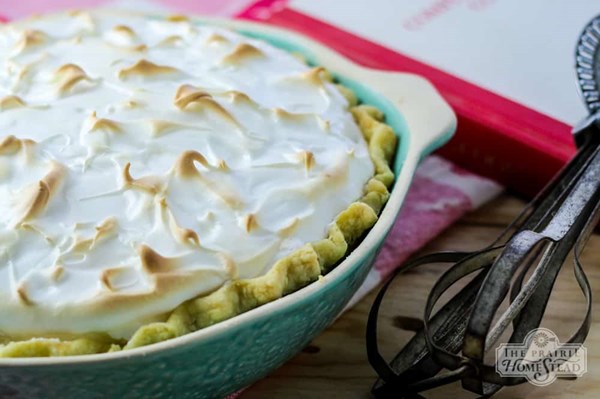 Lemon whey pie
