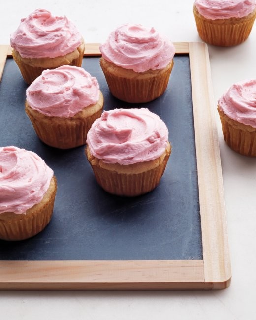 Lemon-yogurt cupcakes