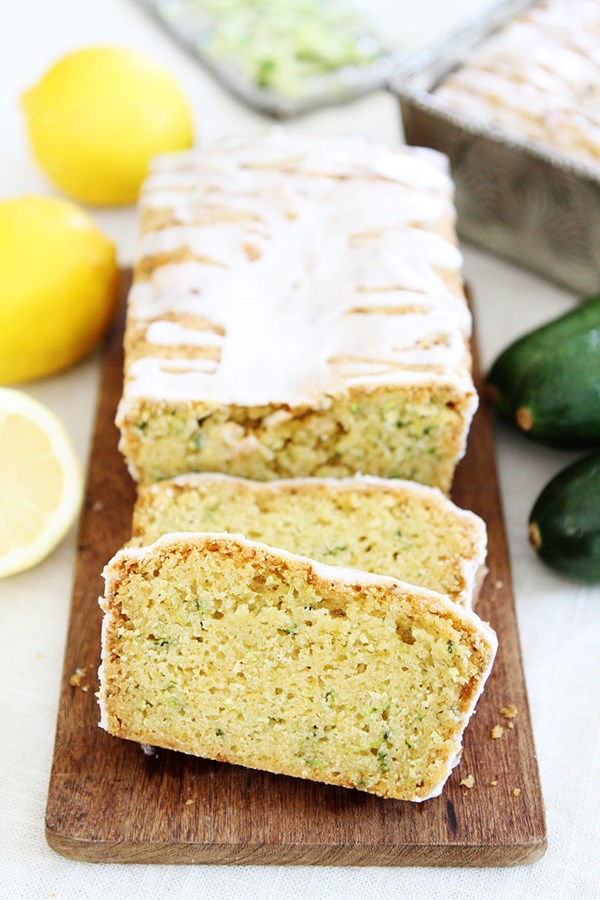 Lemon zucchini bread