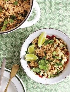 Lemongrass & lime Thai rice