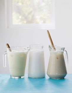 Lemongrass and coconut iced herbal tea