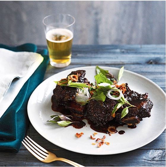 Lemongrass and tamarind beef ribs