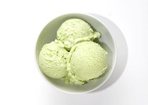 Lemongrass-basil sherbet