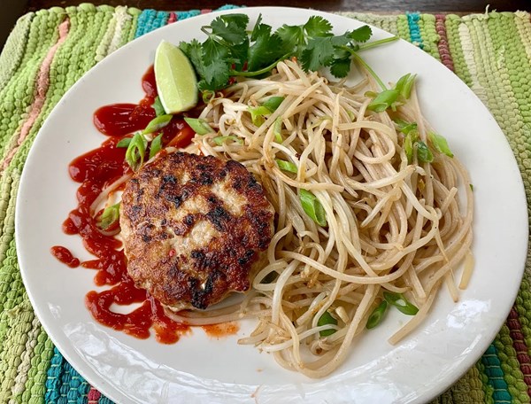 Lemongrass burgers