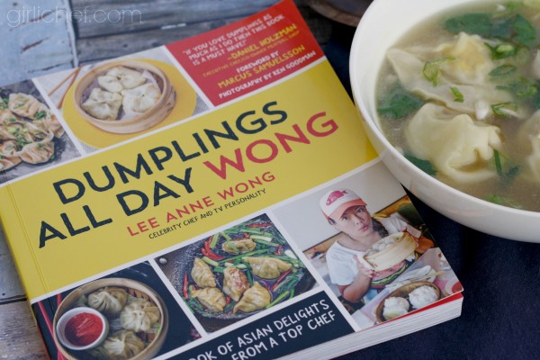 Lemongrass chicken dumpling soup